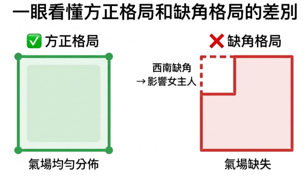 這是一張台灣樓中樓公寓的平面圖，詳細展示了兩層空間的房間佈置和動線。 一樓（下方）包含玄關、左側臥室和廁所，右側為樓梯，旁邊是連接著開放式客廳和廚房。廚房後方連接著後陽臺（標有「前、後陽臺」）。廚房與右上角後陽臺的關係是分析後陽臺風水的關鍵點。 夾層（上方）則有臥室、多功能空間和走廊。 這張風水格局圖對於分析樓中樓風水至關重要，清晰呈現了樓梯位置、房間佈置與後陽臺風水（如採光與通風）的整體配置。從格局風水的角度來看，這種配置（如樓梯位於中間偏右，廚房壓在後陽臺位置）對家運影響巨大。
